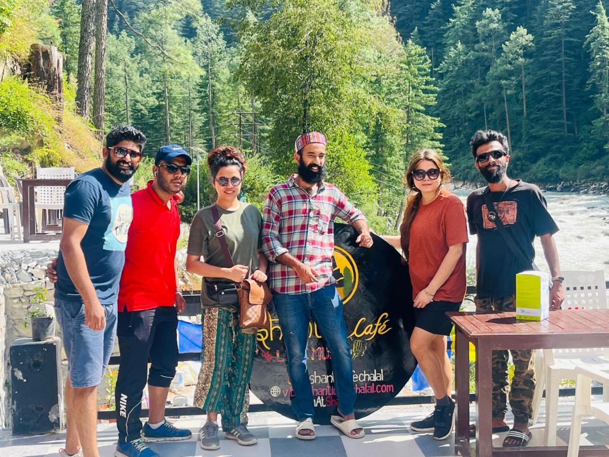 Shanti Cafe & Hostels Kasol Buitenkant foto